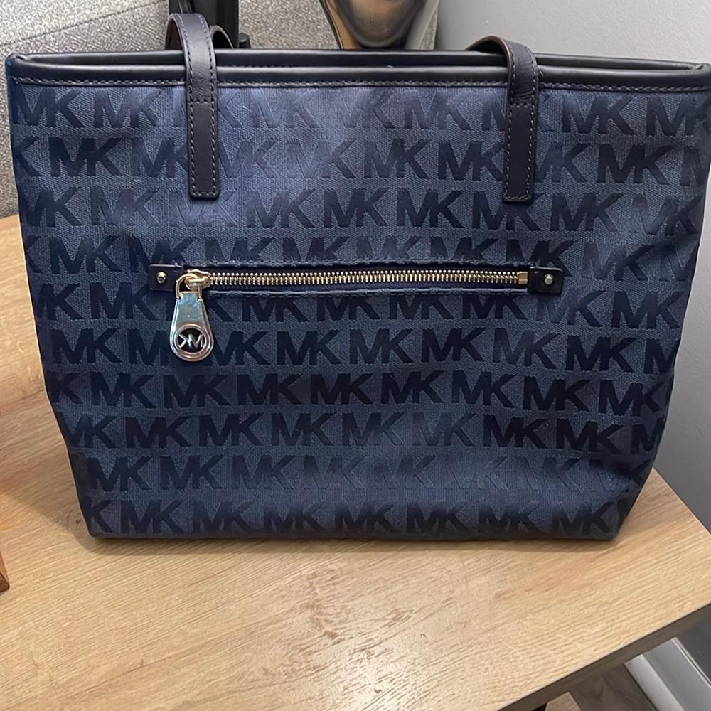 Navy Blue Micheal Kors Purse